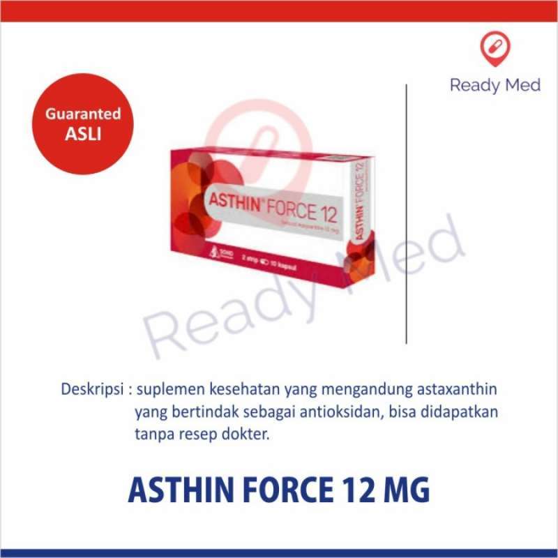 Promo ASTIN FORCE SUPLEMEN KESEHATAN 12MG ISI 10KAPSUL Diskon 33% di