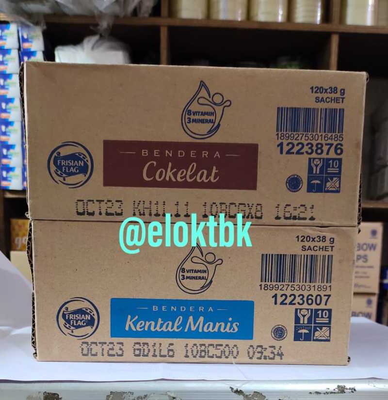 Jual Susu Kental Manis Frisian Flag Kemasan Sachet (1 Dus isi 120