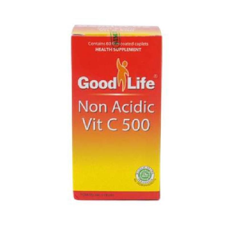 Promo GOOD LIFE NON ACIDIC VIT C 500 MG 60 TABLET LIFEPACK Diskon