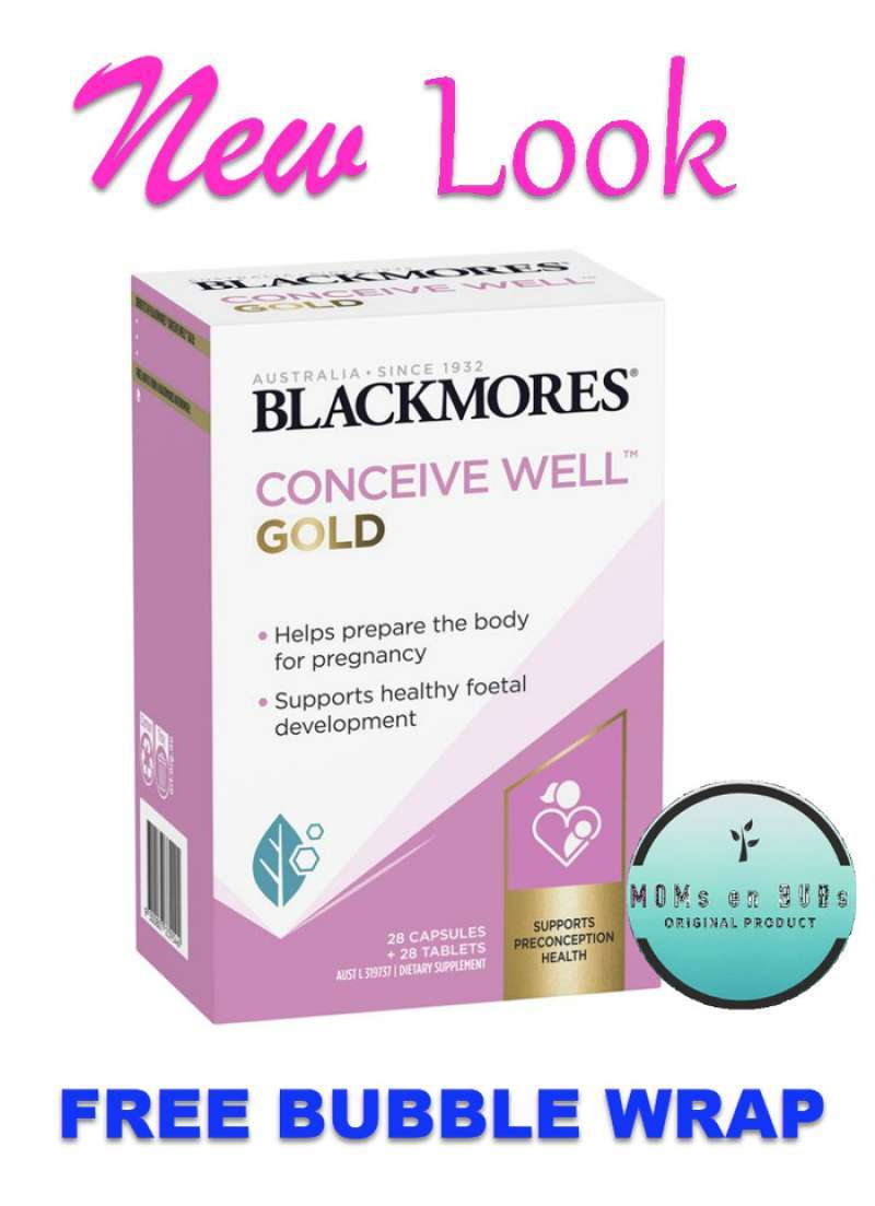 Blackmores Conceive Well Gold 28 Tablets + 28 Capsules Preconception Support 56 Pack - View #6