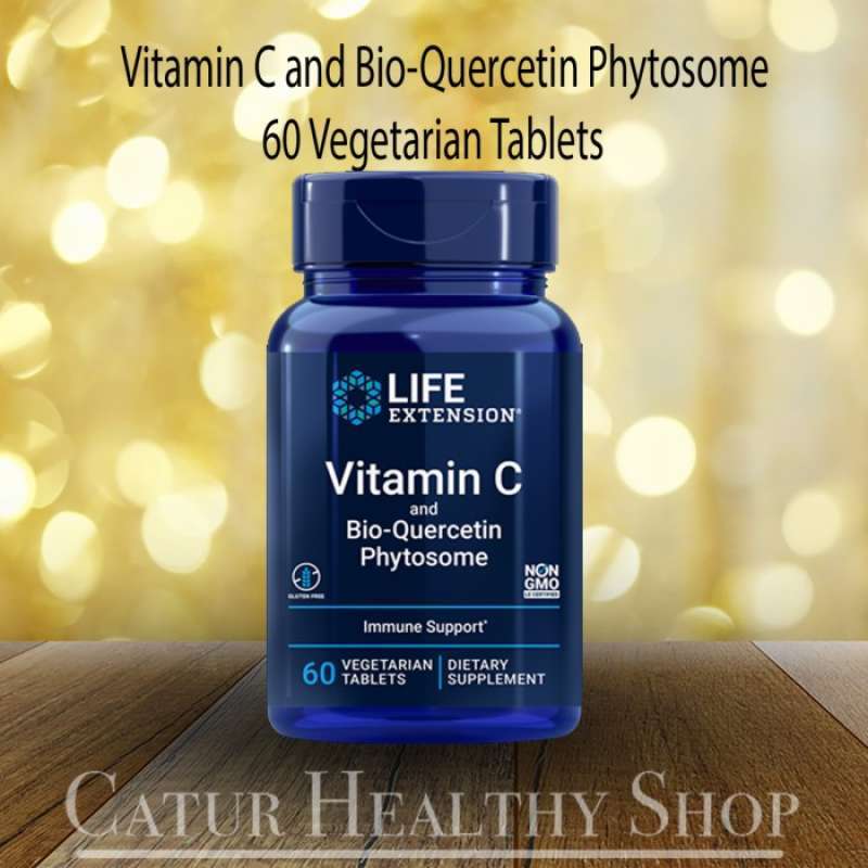 Jual Life Extension Vitamin C And Bio Quercetin Phytosome 60 Veg.tabs