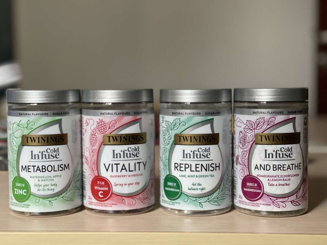 Jual TWININGS Cold Infuse 12 infusers source of Vitamin Cm Zinc