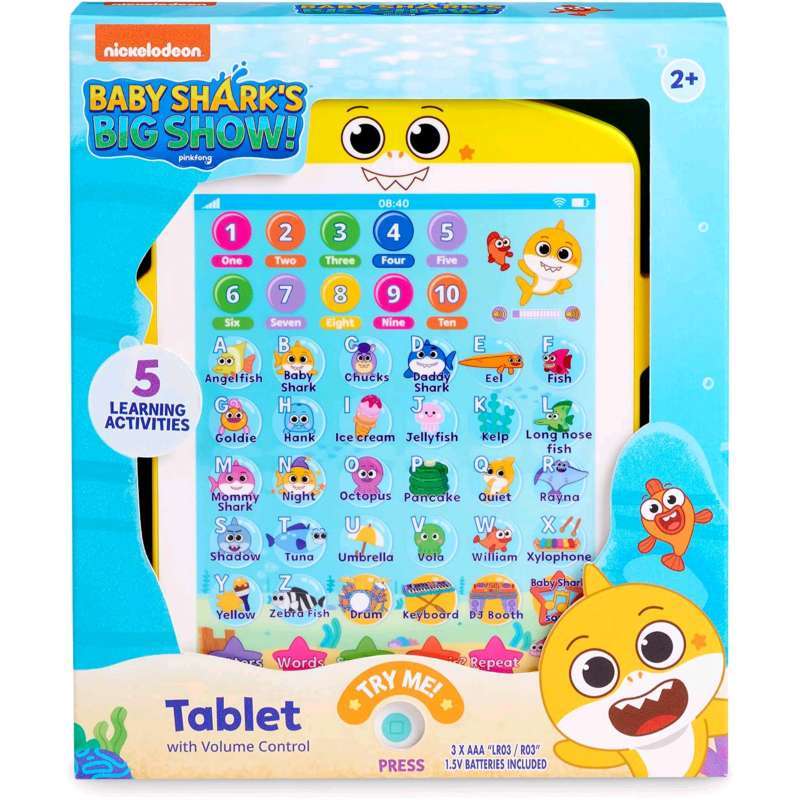 Jual Pinkfong baby shark big show kid tablet educational toys original wowwee di Seller
