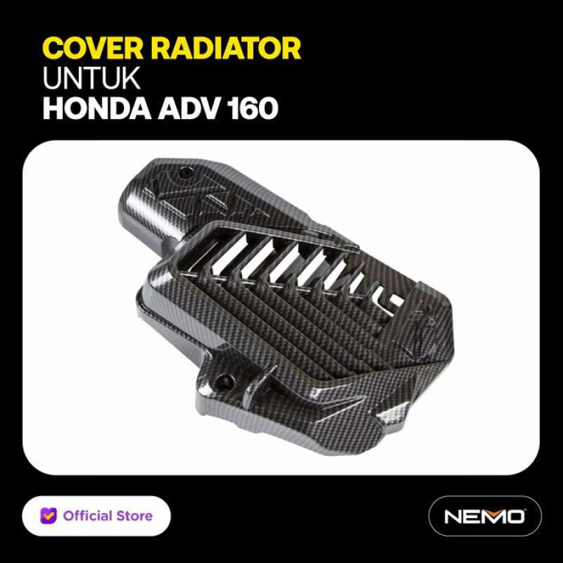 Stock Radiator Adv Promo NEMO Tutup / Cover Radiator Carbon Honda Adv 160 - Multicolor ...