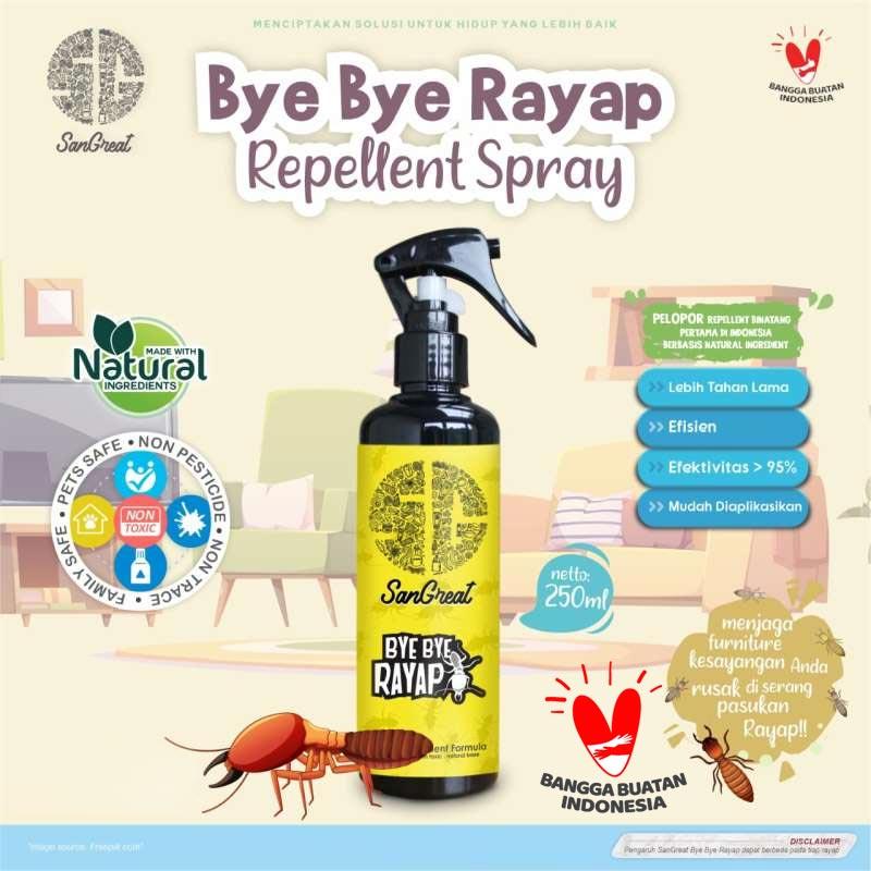 Jual Pengusir Dan Penolak Rayap Sangreat Bye Bye Rayap Anti Rayap ...