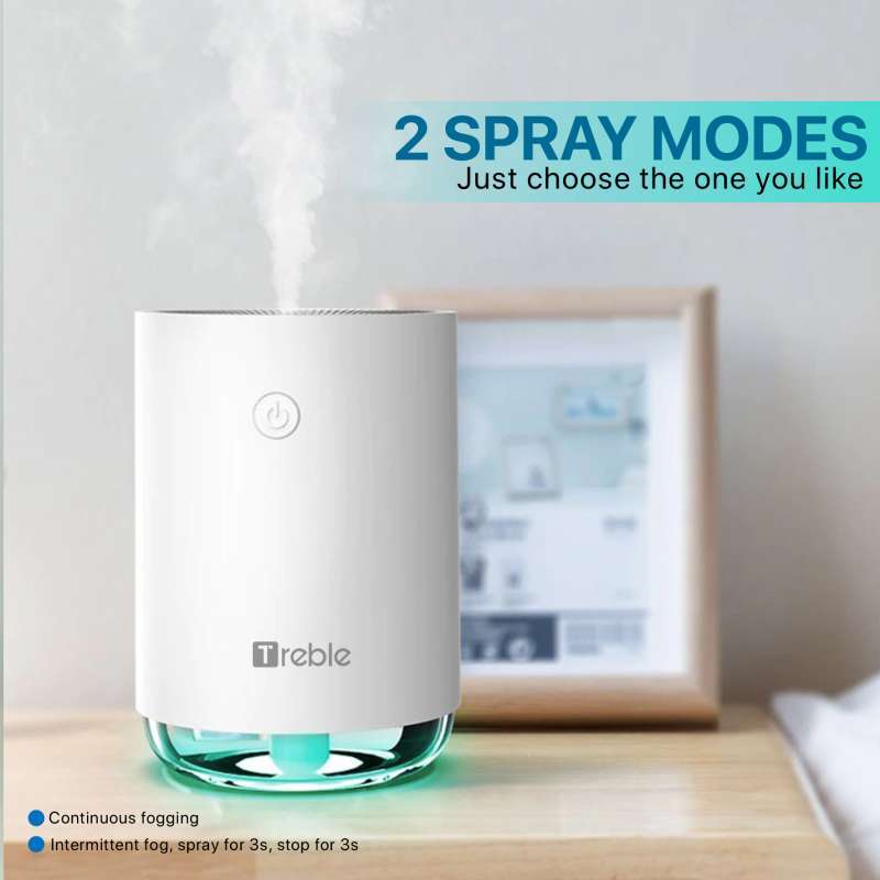 Promo Treble Js 255ml Humidifier Udara Air Diffuser Purifier Portable ...