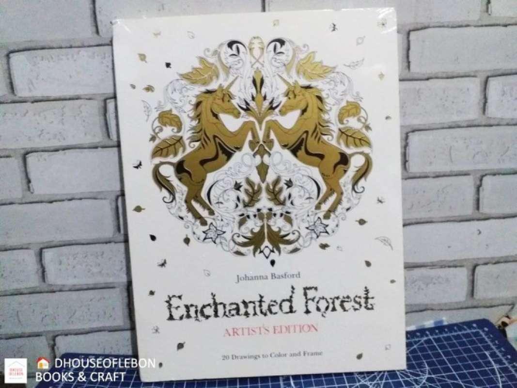 Jual Coloring Book: Enchanted Forest Artists Edition - Johanna Basford