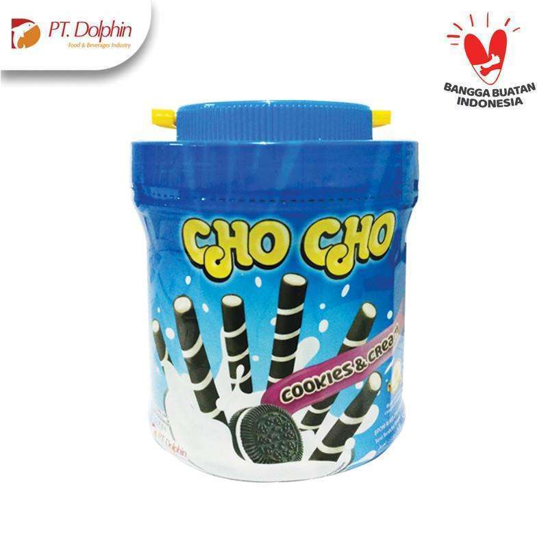 Promo Cho Cho Wafer Stick Cookies & Cream [500 g] Diskon 10 di Seller