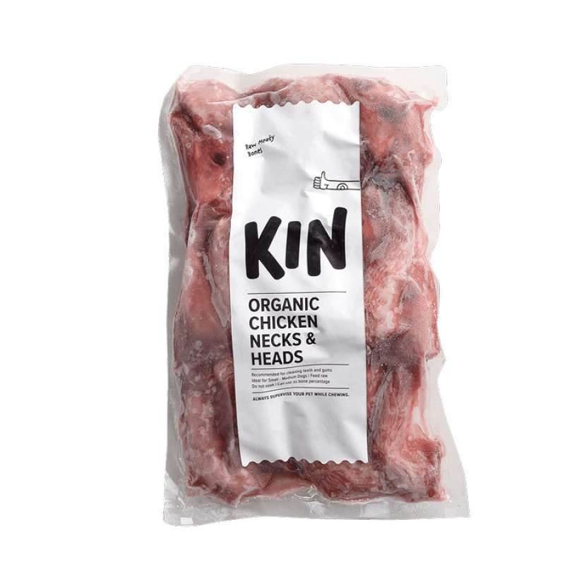 Promo KIN DOG FOOD Organic Chicken Necks + Heads Diskon 23% di Seller ...