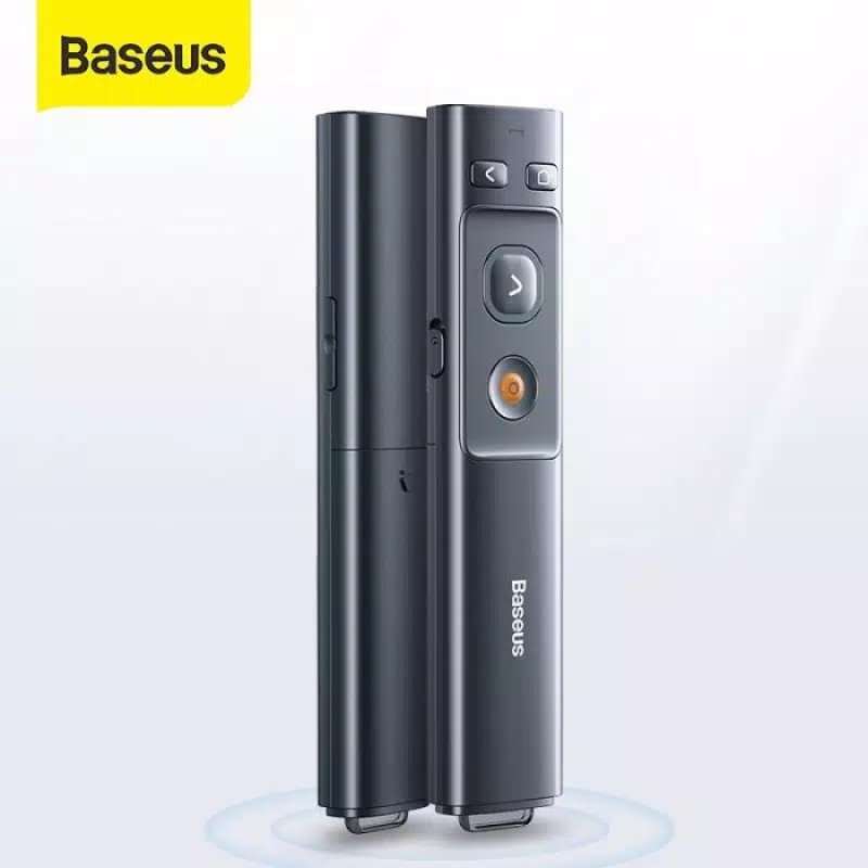 Promo Baseus Laser Pointer Wireless Presenter For Presentation Mac
