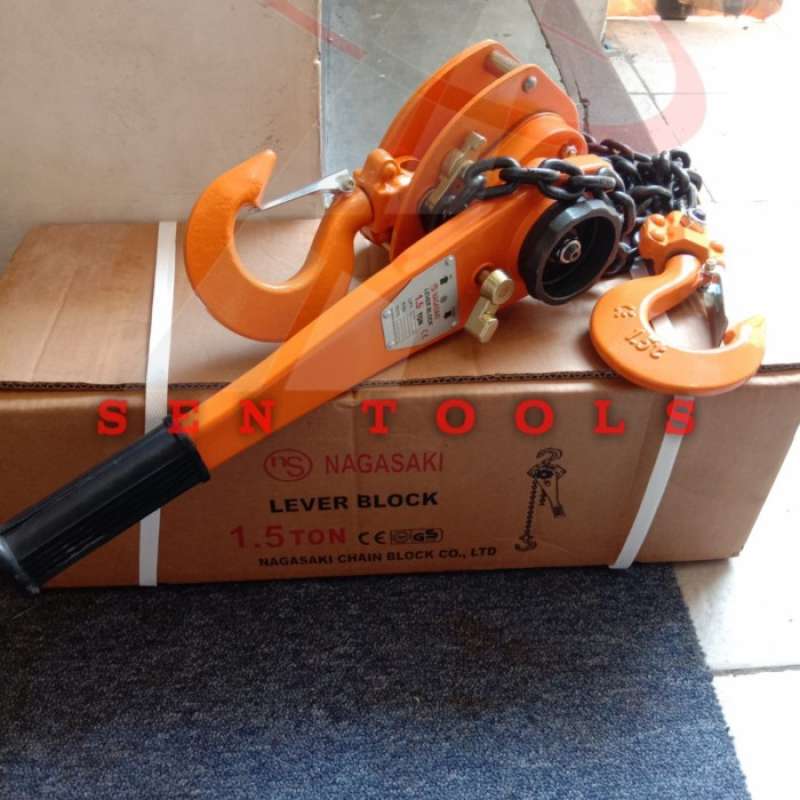 Promo Takel Lever block 1,5 ton 1,5 M Handle Chain Lever Hoist 1.5