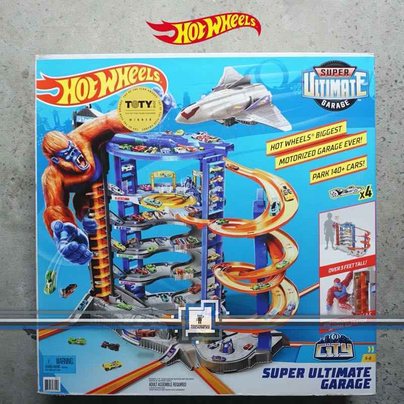 Jual Hot Wheels SUPER ULTIMATE GARAGE Hotwheels King Kong Motorized di