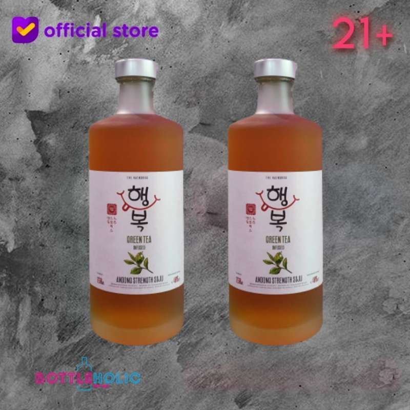 Jual Happy Soju Andong Strength Green Tea 700 Ml Bundling 2 Botol Di 