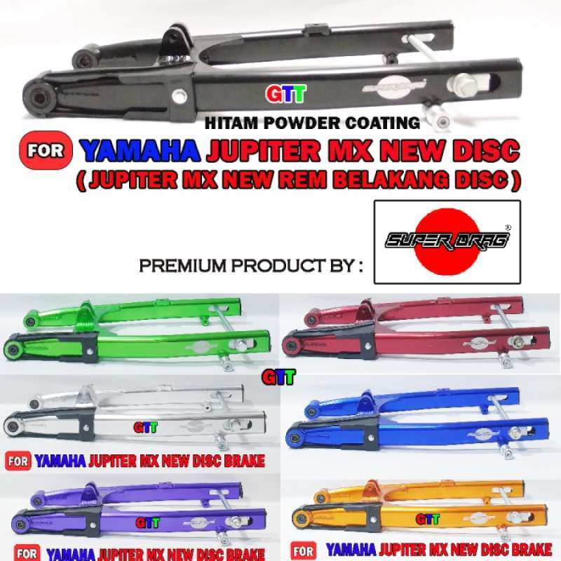 Jual SWING ARM JUPITER MX NEW DISC BELAKANG MEREK SUPER DRAG di Seller