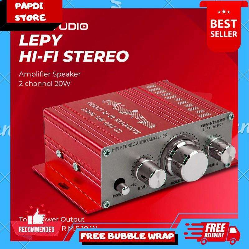 Jual HiFi Stereo Mini Speaker Amplifier Speaker Aktif 2 Channel 20W di