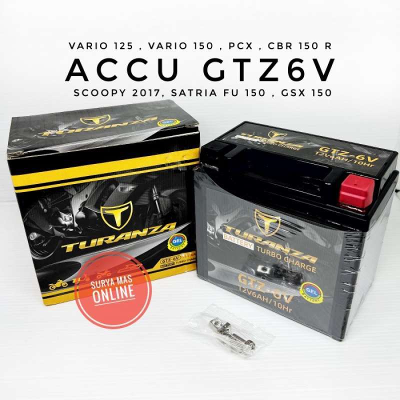 Promo Accu Aki Vario , PCX, CBR 150 R, Scoopy , Satria Fu, GSX merk