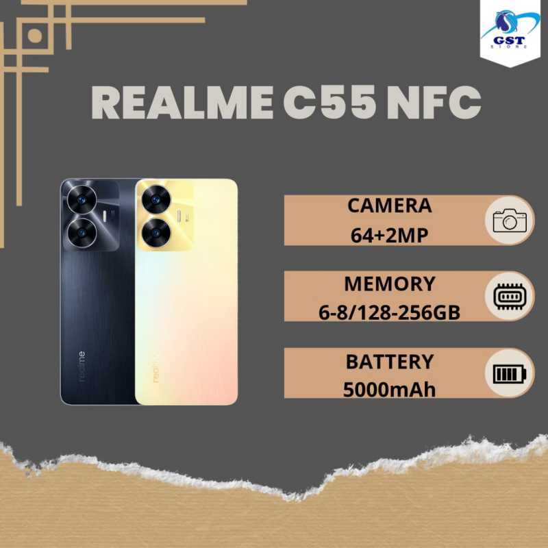 Jual REALME C55 RAM 6 / 128 GB di Seller Global Smarttech Official ...