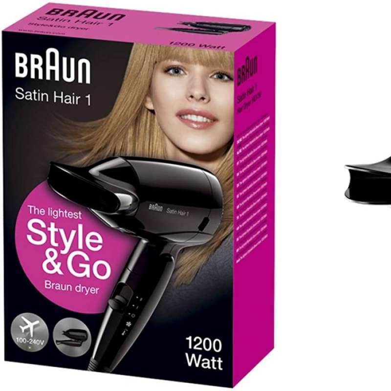 Promo Braun Satin Hair 1 Style & Go HD130 Hair Dryer Diskon 33 di