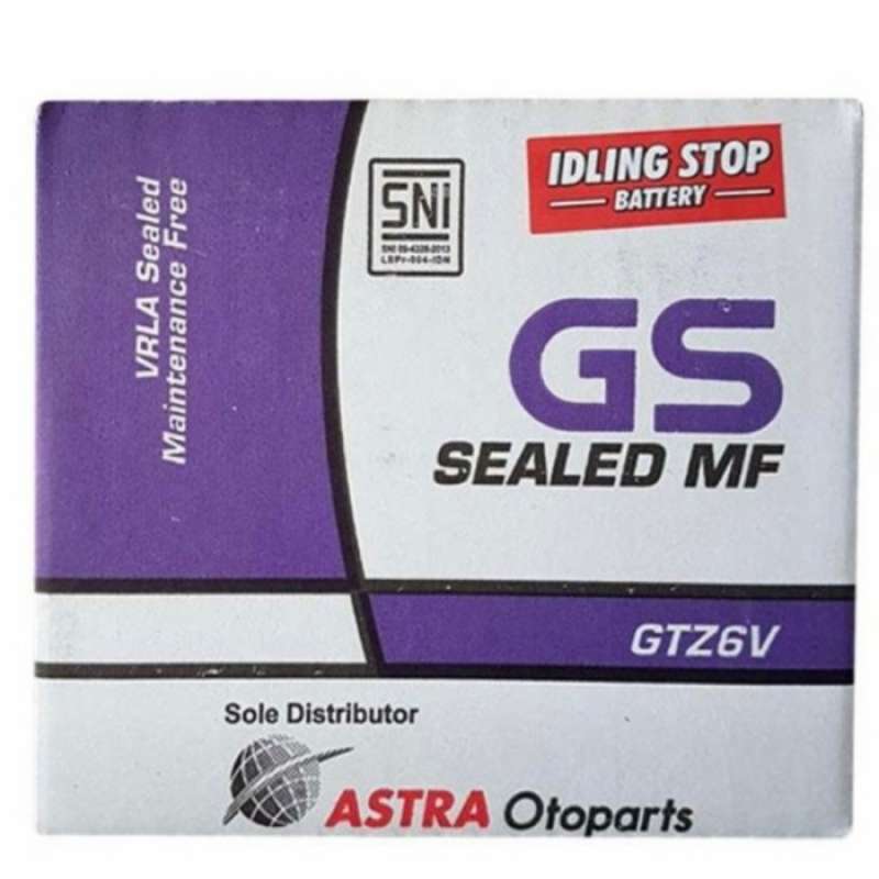 Promo AKI MOTOR HONDA PCX 150 ISS GTZ6V GS ASTRA ORIGINAL Diskon 23% di