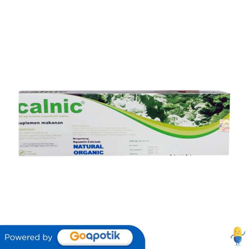 Jual Calnic Box 30 Kaplet Di Seller Apotek Finda - Malaka Jaya, Kota ...