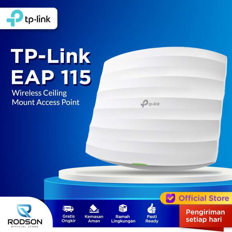 Promo TPLink TLEAP115 300Mbps Wireless Ceiling Mount Access Point