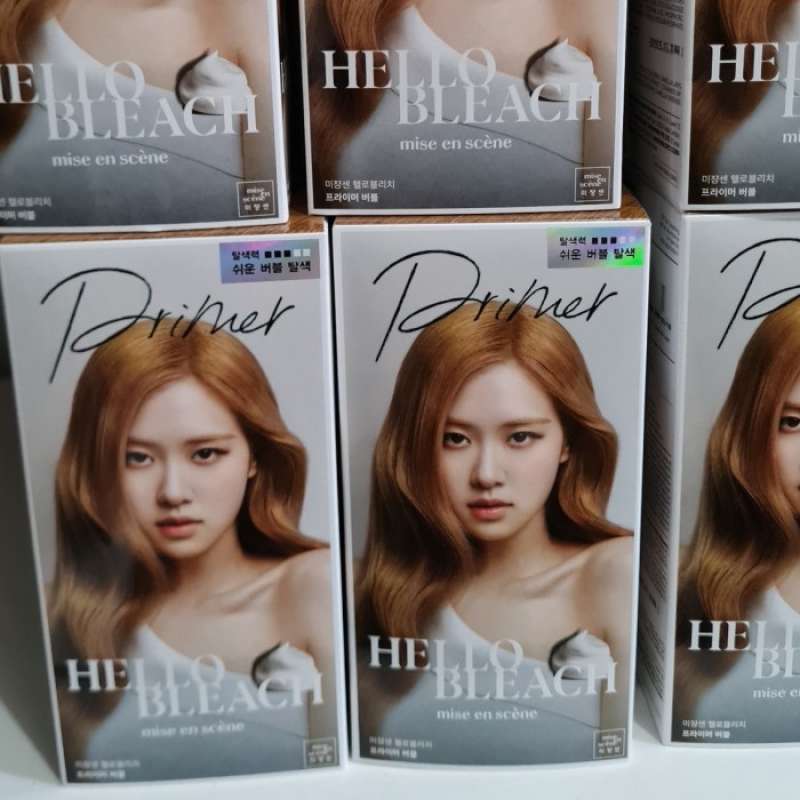 Promo mise en scene hello bubble hair color primer / bleaching Diskon