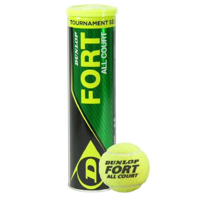 Jual Dunlop Fort All Court Tennis Ball ( Bola Tenis isi 4 ) di Seller