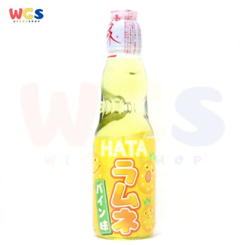 Jual Soft Drink Hata Ramune Hatakosen Pineapple Ramune Soda 200 ml di