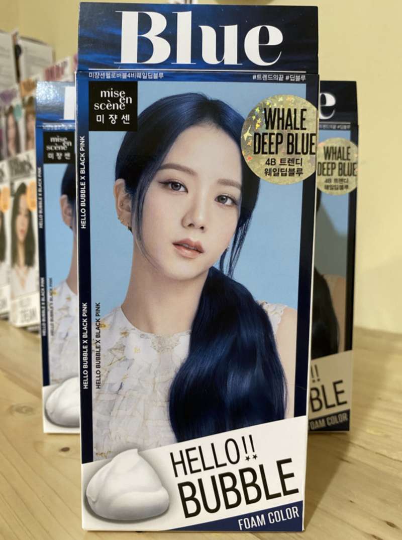 Jual Mise En Scene Hello Bubble Dye Hair Color (ORI KOREA) Whale Deep