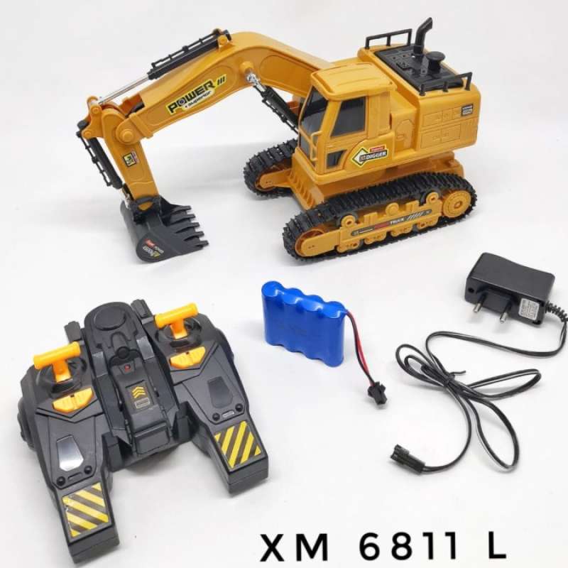Jual Rc Truck Digger 6811l Superior Remote Control Excavator Beko Di