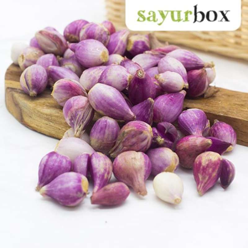 Promo Bawang Merah Kupas Konvensional 200 gram Sayurbox - JKT Diskon 14