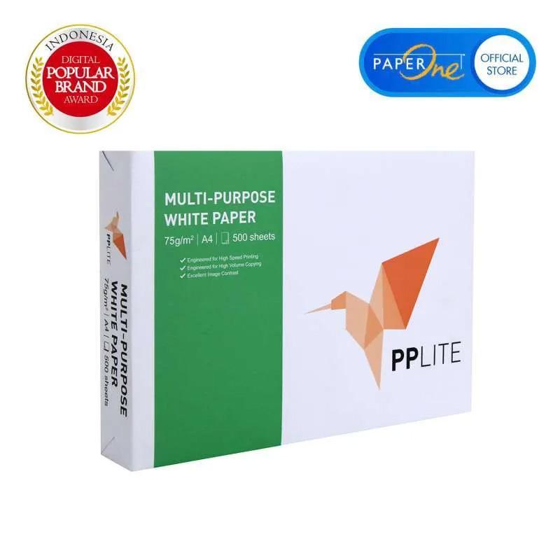 Jual Pp Lite Kertas A4 75gr Copier 1 Rim (500 Lembar) Kertas Hvs A4