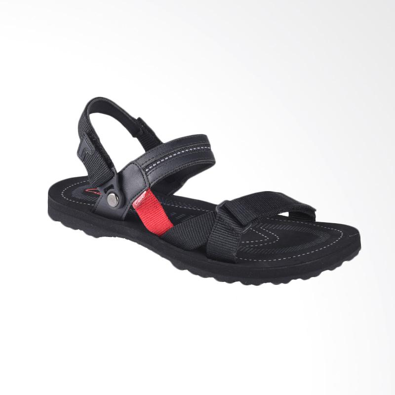 Jual Carvil  Alonso GM Sandal  Gunung  Pria  Black Red 