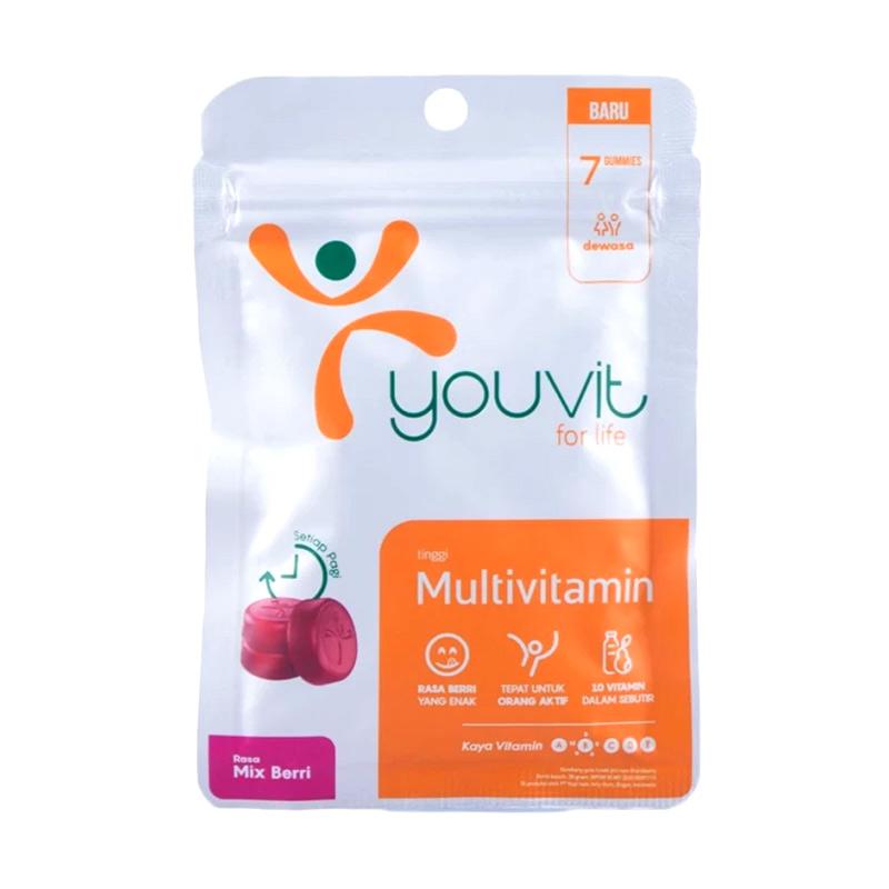Jual Youvit Gummy Multivitamin [1 Pack/7 Gummy] Online