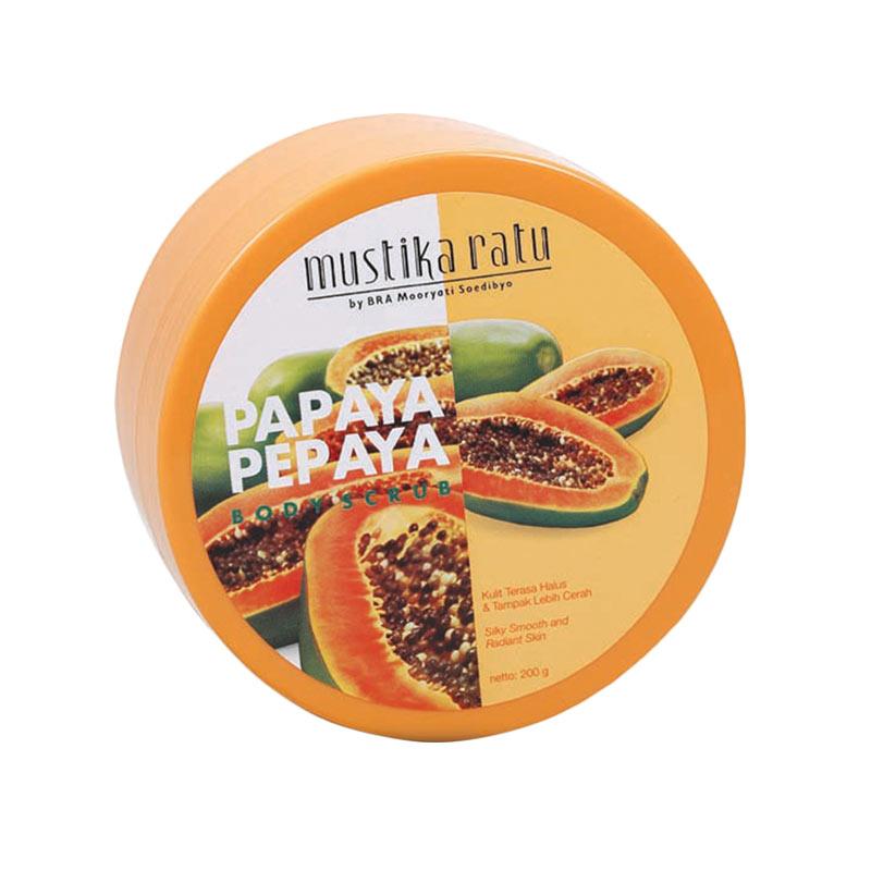 Jual Rekomendasi Seller Mustika Ratu Papaya Body Scrub [200 Gr] Di