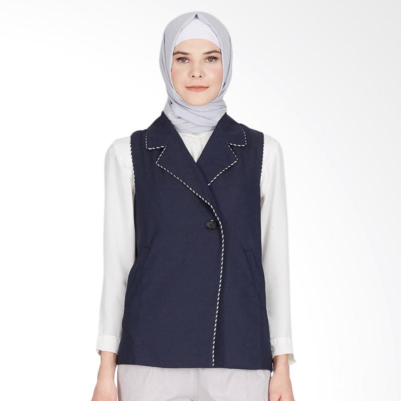 jual hijabenka 205848 janey top cardigan muslim navy jual hijabenka 205848 janey top cardigan muslim navy