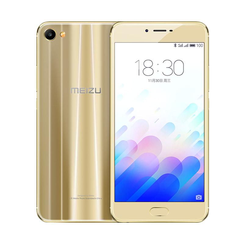 Jual Meizu M3X M682Q Meilan X Smartphone - Gold [32 GB/3