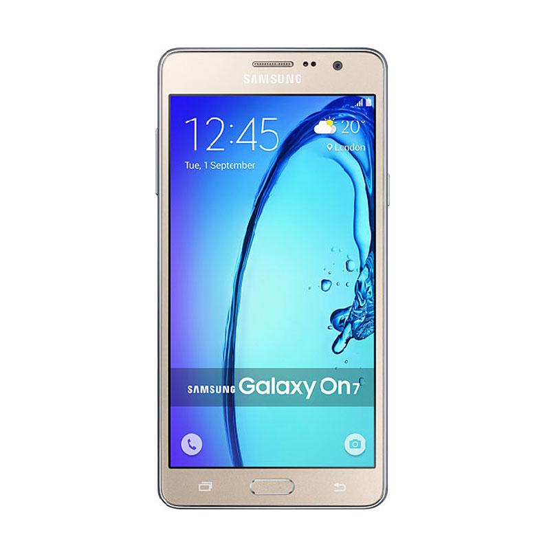 Jual Samsung Galaxy On7 Smartphone - Gold [8GB/ 1.5GB