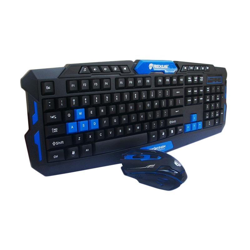 Jual REXUS VR2 Wireless Gaming Keyboard - Hitam Online
