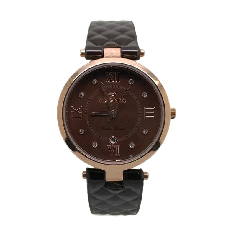 Harga Hegner Rosegold Coklat 5151 Jam Tangan Wanita