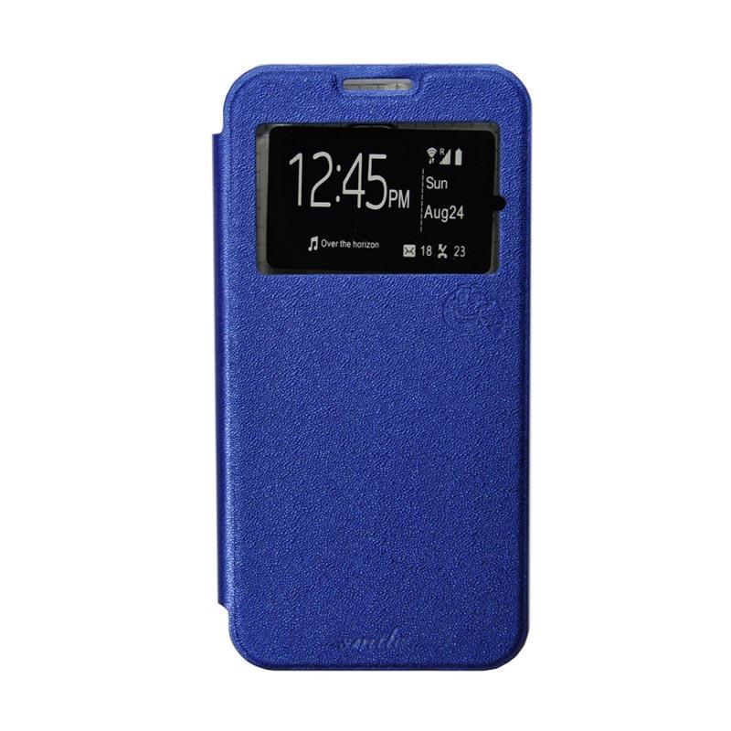 jual smile flip cover casing for samsung galaxy z2 biru jual smile flip cover casing for samsung galaxy z2 biru