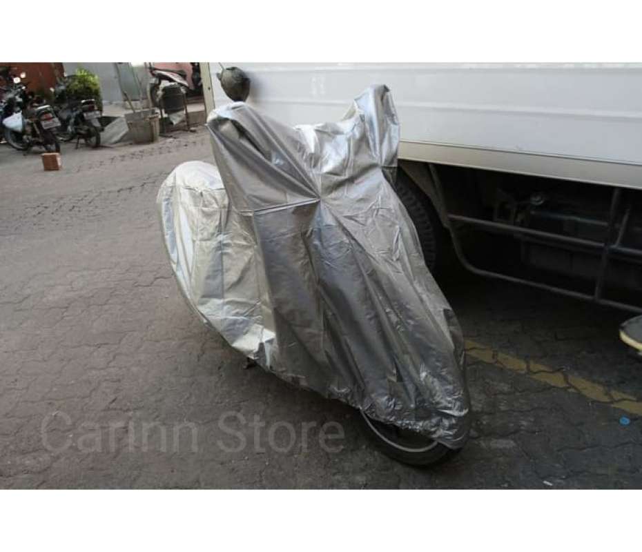 Jual Carinn Cover/Sarung Motor Ukuran STANDAR Bahan Parasut PVC Full