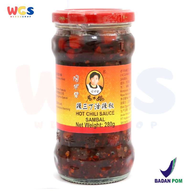 Jual Lao Gan Ma Hot Chili in Oil Sauce 280gr Laoganma Hot Chili Sauce