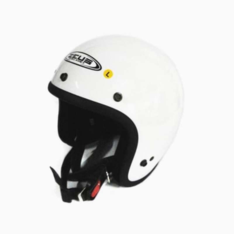 Jual Zeus ZS385 Helm Half Face White (B) M di Seller BIKE MASTER