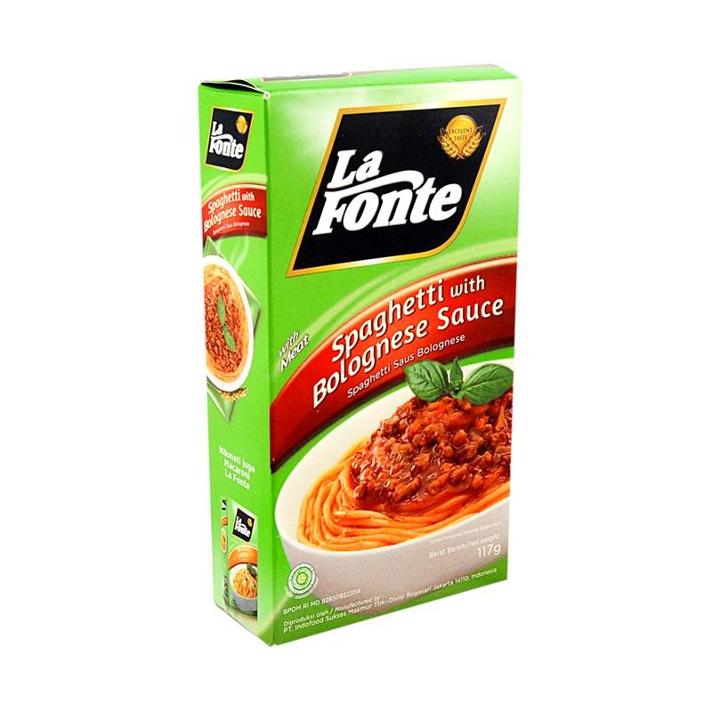 Jual La Fonte Spaghetti with Bolognese Sauce - Mie & Pasta
