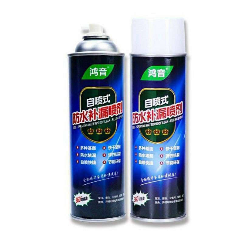 Jual Waterproof Leak Spray Anti Bocor Tahan Air Roof Glue 700ml di