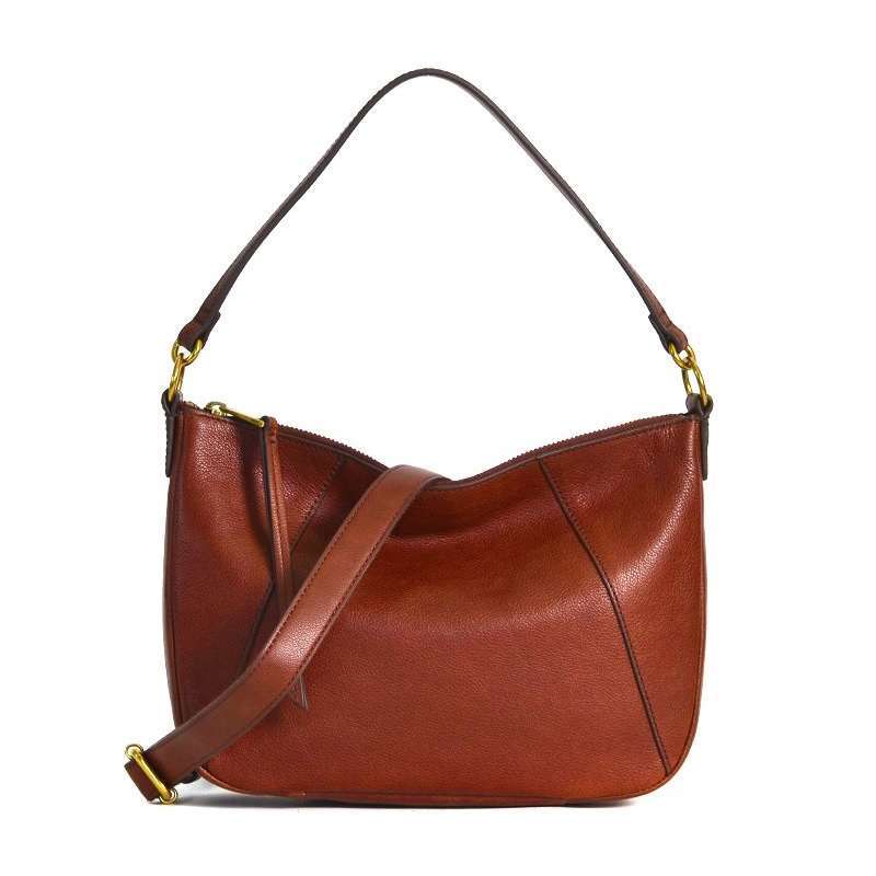 Jual FOSSIL Skylar Leather Crossbody BROWN di Seller LUXE N CO Pluit