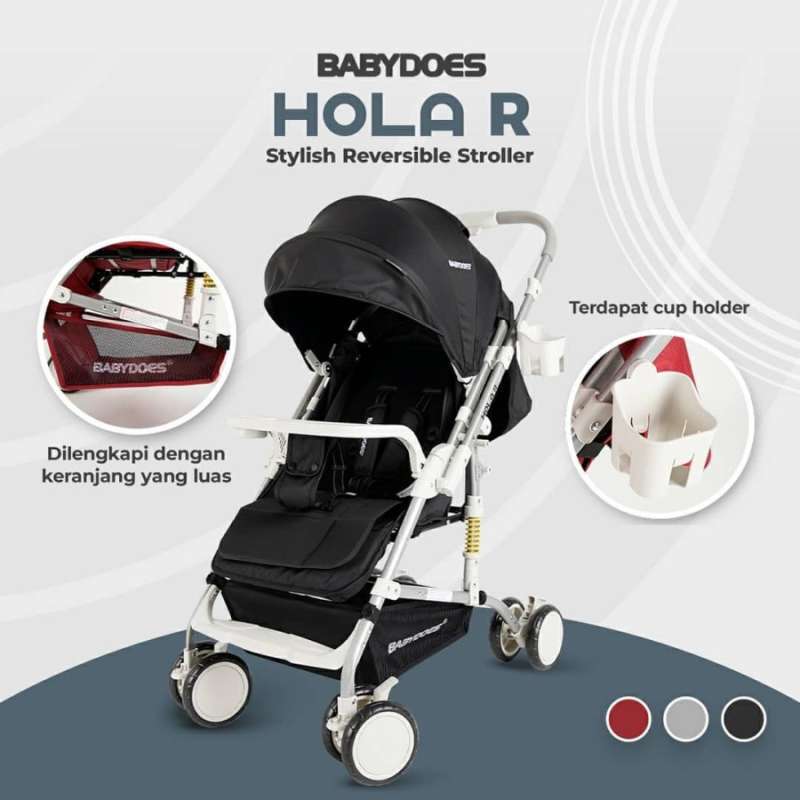 Promo Babydoes Stroller Olla R (Reversible) Handle 319 Sn Diskon 9 di