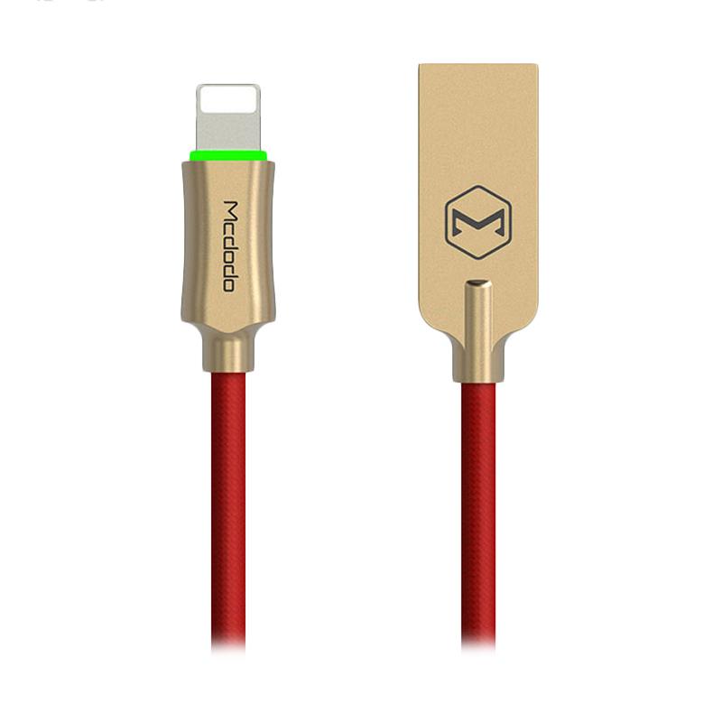 Jual Mcdodo Auto Disconnect Lightning Data Cable Red [1.8 M] Di