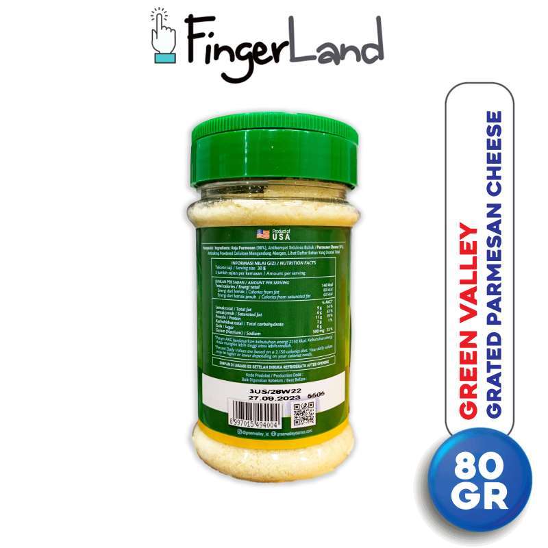 43 calories in parmesan cheese